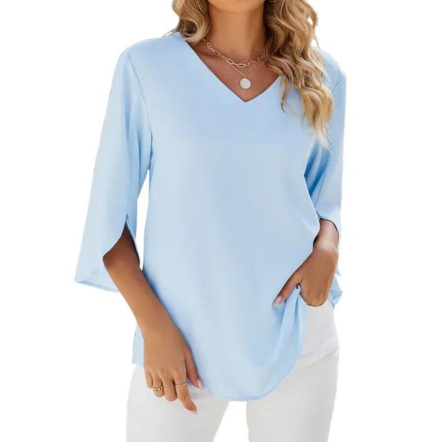 Esmira - V-neck blouse